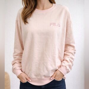 Fila Sweater Pink Size Large‎